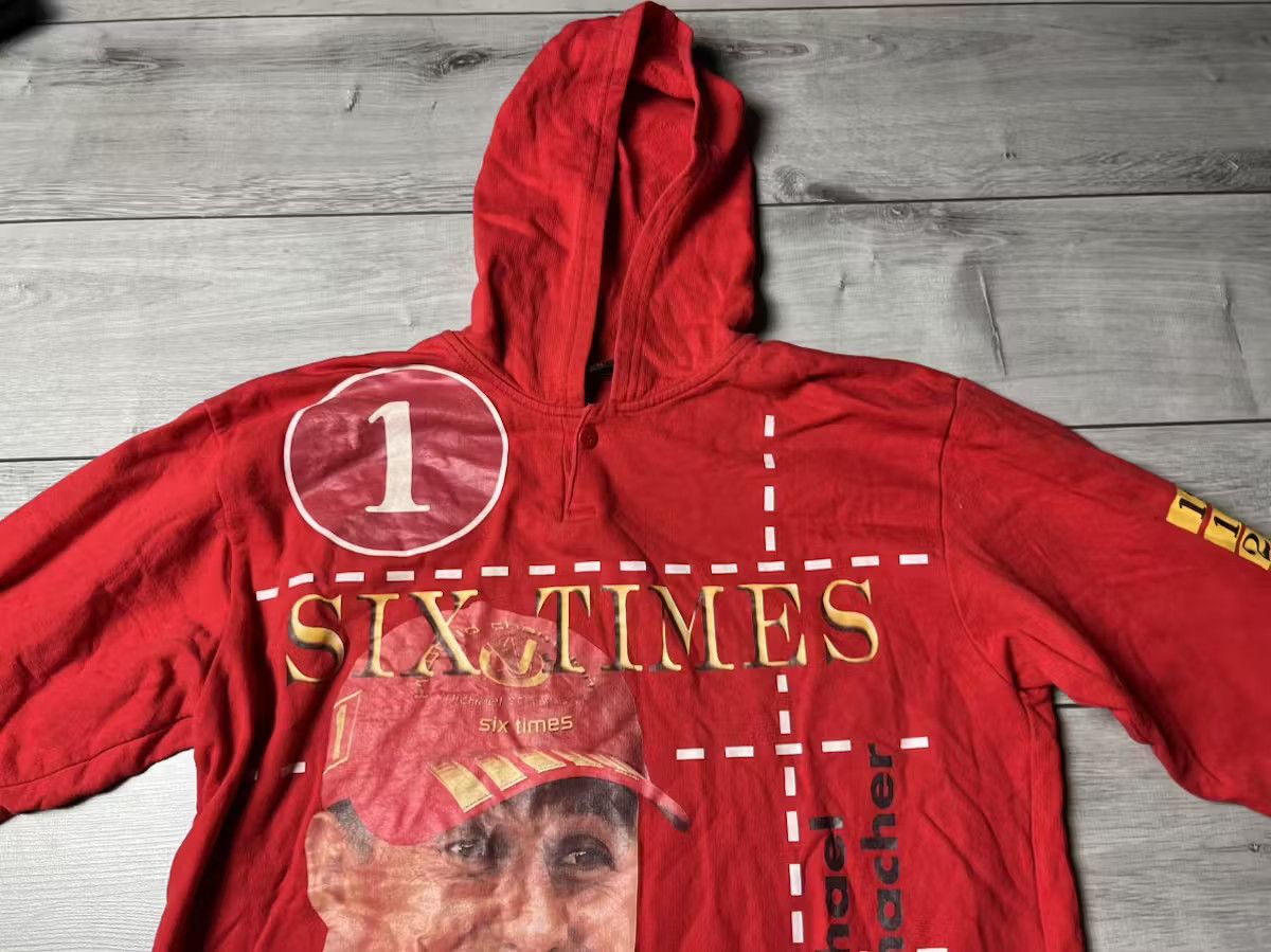Ferrari Michael Schumacher hoodie formula 1 racing size XLARGE Size US XL / EU 56 / 4 - 3 Thumbnail