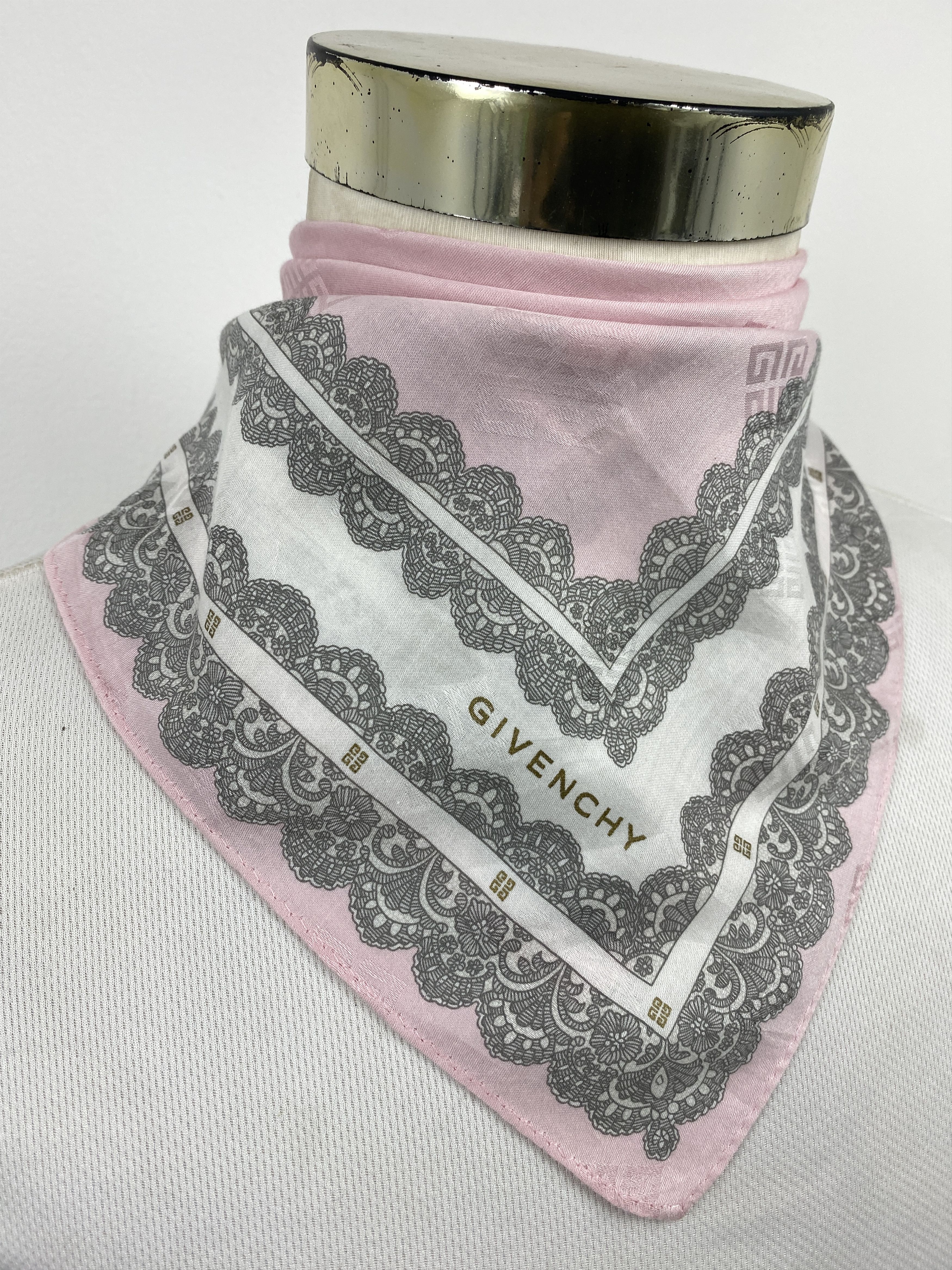 Givenchy Vintage Givenchy Handkerchief / Neckerchief HKC1161 Size ONE SIZE - 2 Thumbnail