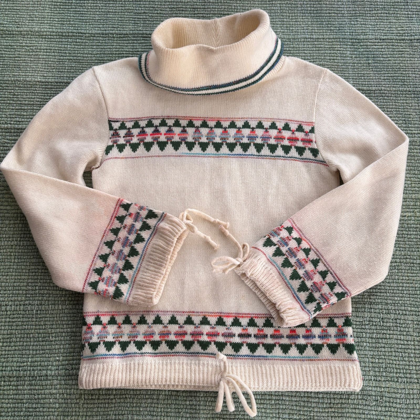 Vintage Vintage 1970s wool turtleneck womens ski sweater size S Size S / US 4 / IT 40 - 7 Thumbnail