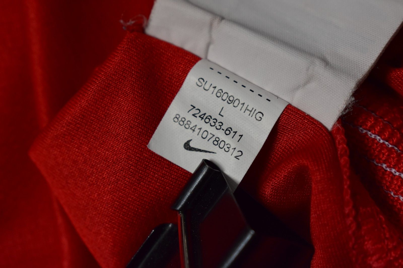 Nike NIKE Poland Away Red Football Shirt Polska SIZE L adults Size US L / EU 52-54 / 3 - 12 Thumbnail