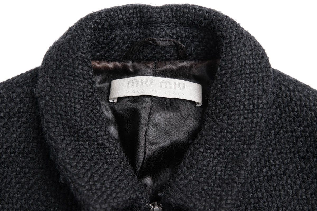 Miu Miu Miu Miu F/W1998 Tweed Jacket Size M / US 6-8 / IT 42-44 - 7 Thumbnail