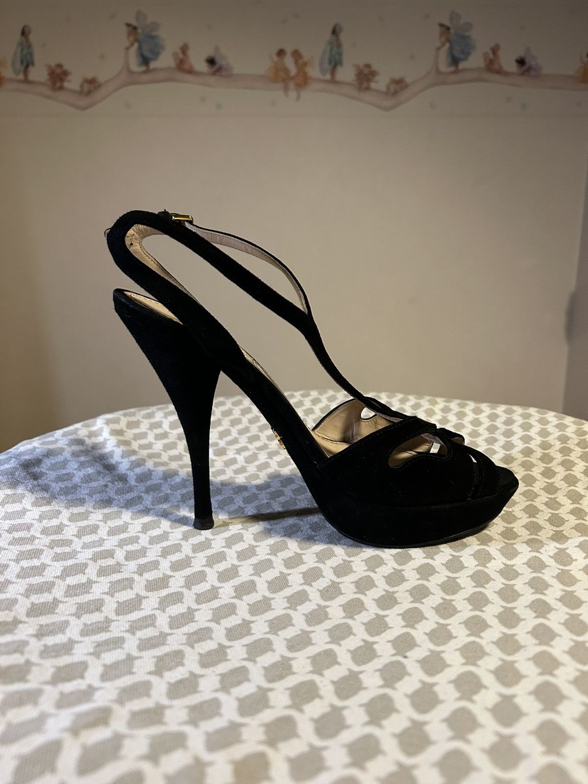 Prada Early 2000s archive goatskin prada heels Size US 8.5 / IT 38.5 - 3 Thumbnail