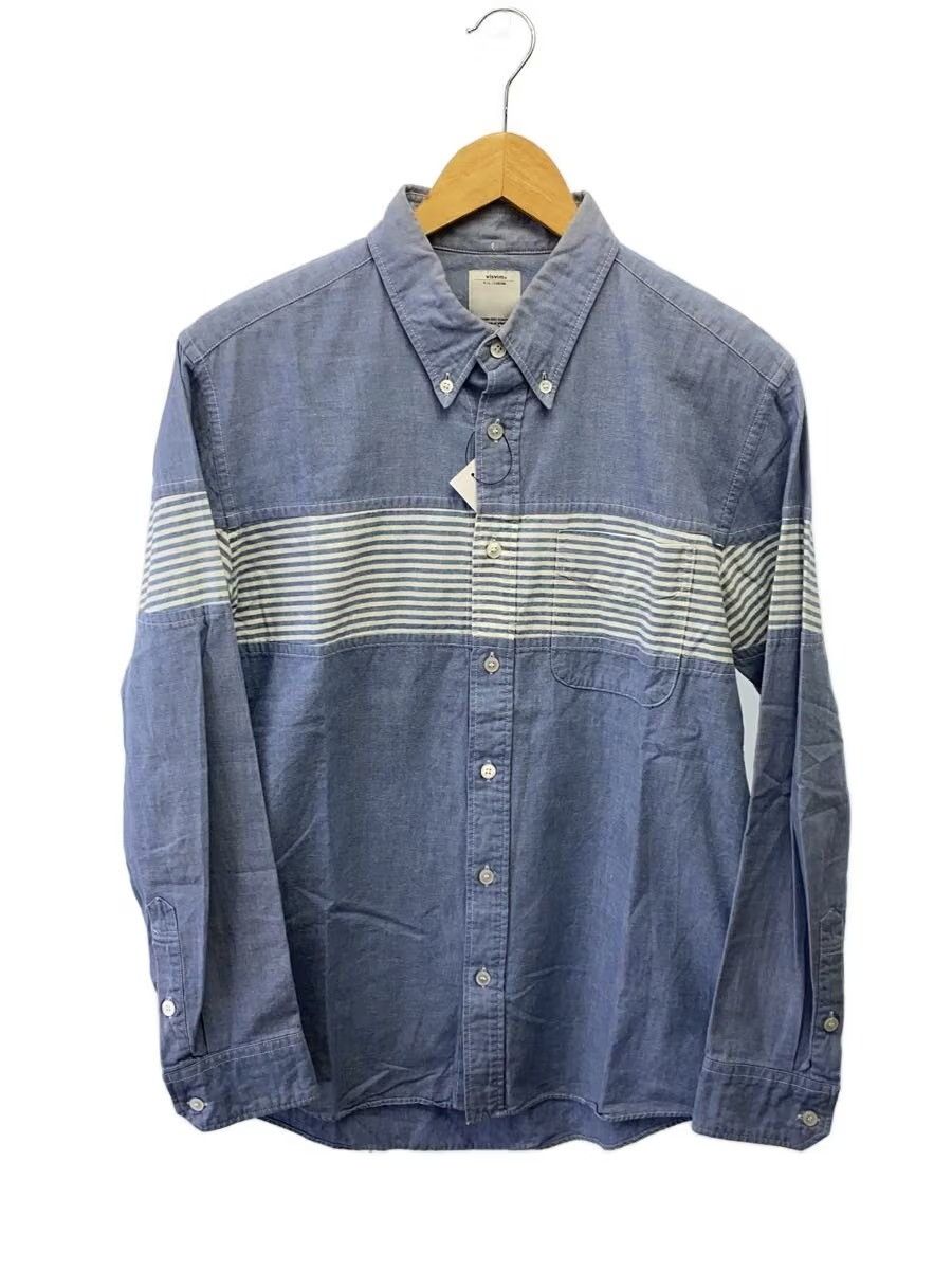 Visvim Striped Denim Shirt Size US S / EU 44-46 / 1 - 1 Thumbnail