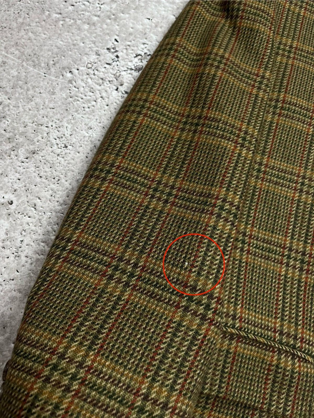 Bogner Bogner Wool Plaid Blazer Jacket Brown Green Check Size 48 Size 38R - 4 Thumbnail