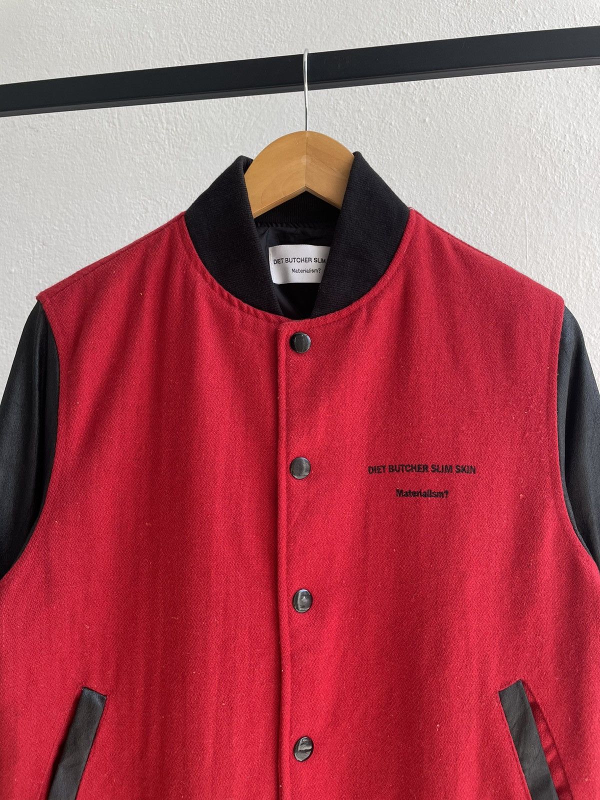 Diet Butcher Slim Skin Diet Butcher Slim Skin "Materialism" The Eyes Varisty Jacket Size US M / EU 48-50 / 2 - 6 Thumbnail