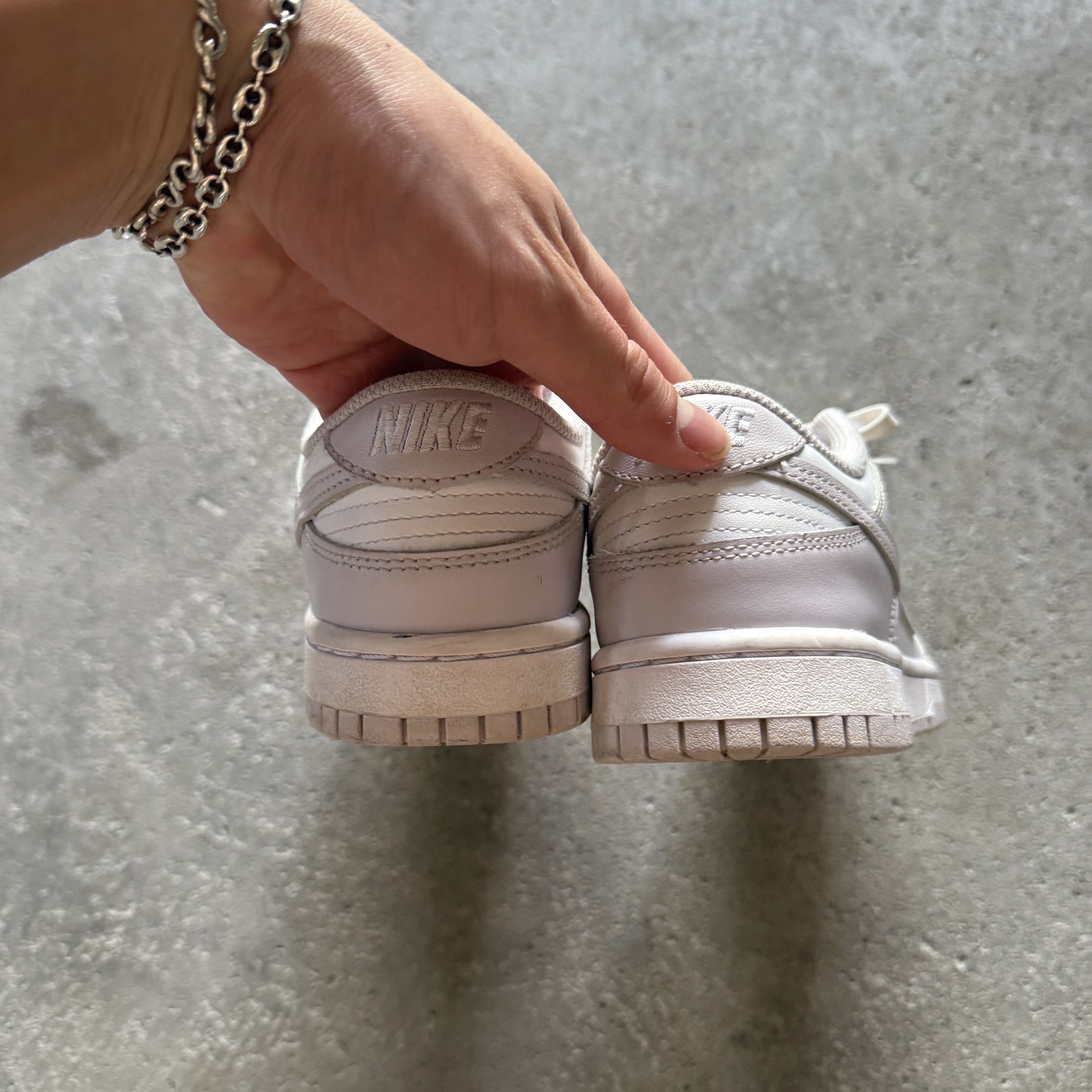 Nike y2k nike pink dunk low sneakers Size US 7 / IT 37 - 2 Thumbnail