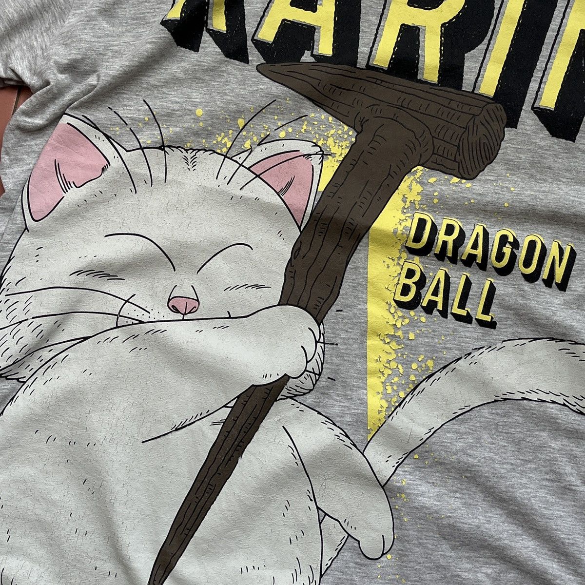 Anime Dragonball Karin Big Printed Japan Anime TShirt Size US XL / EU 56 / 4 - 11 Thumbnail