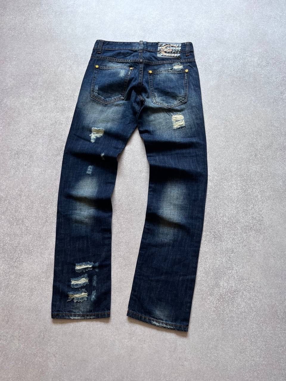Just Cavalli Vintage Just Cavalli Patchwork Baggy Flared Jeans 30 Size US 30 / EU 46 - 4 Thumbnail