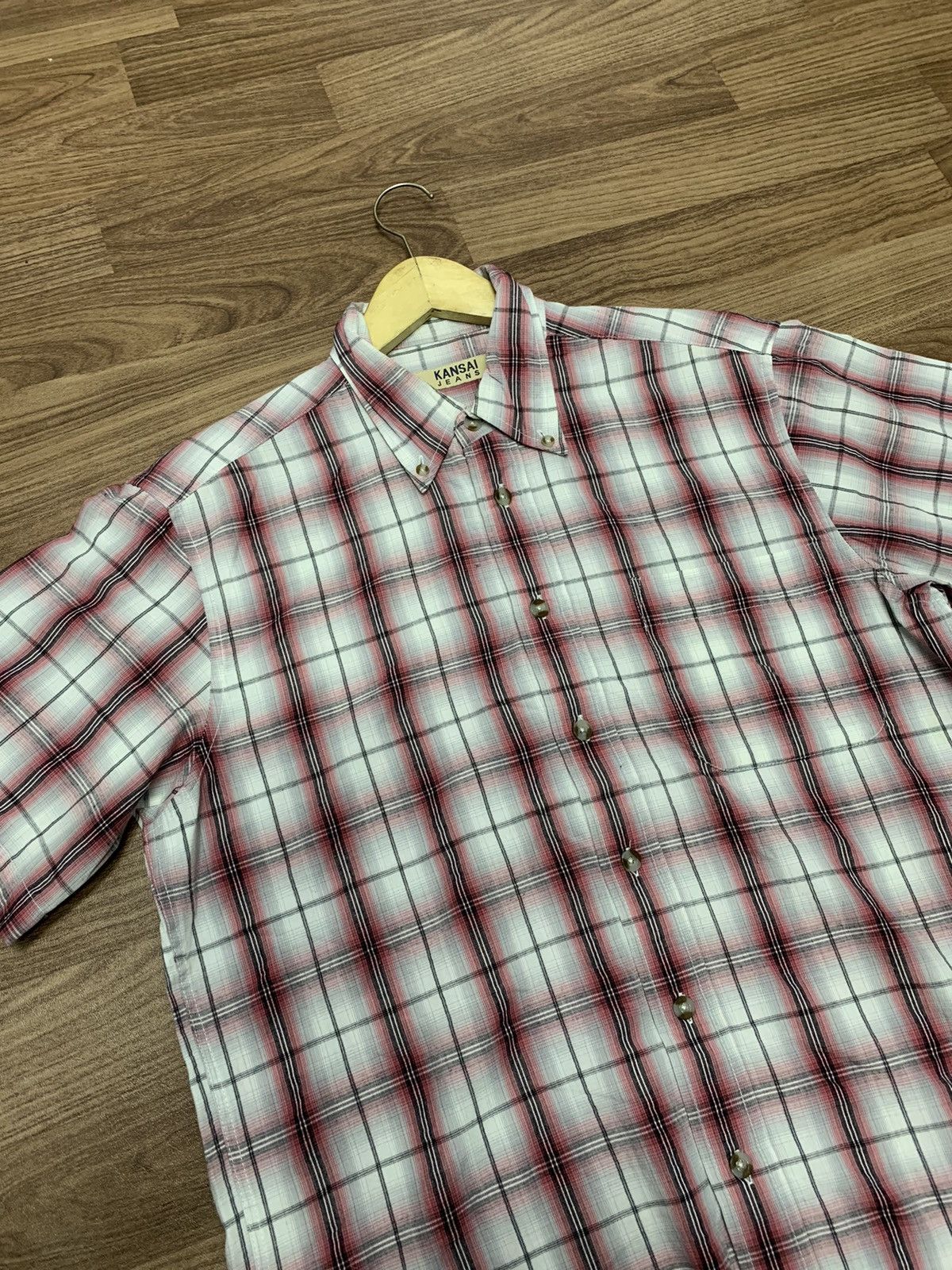 Designer × Japanese Brand × Vintage 🇯🇵 Kansai Yamamoto Shirt 🇯🇵 Size US M / EU 48-50 / 2 - 2 Thumbnail