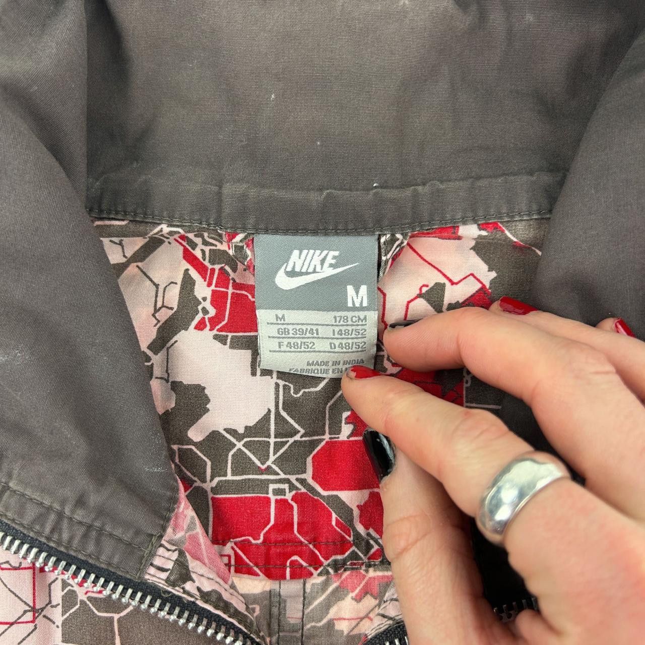 Vintage Nike Jacket Camo Streetwear Size M