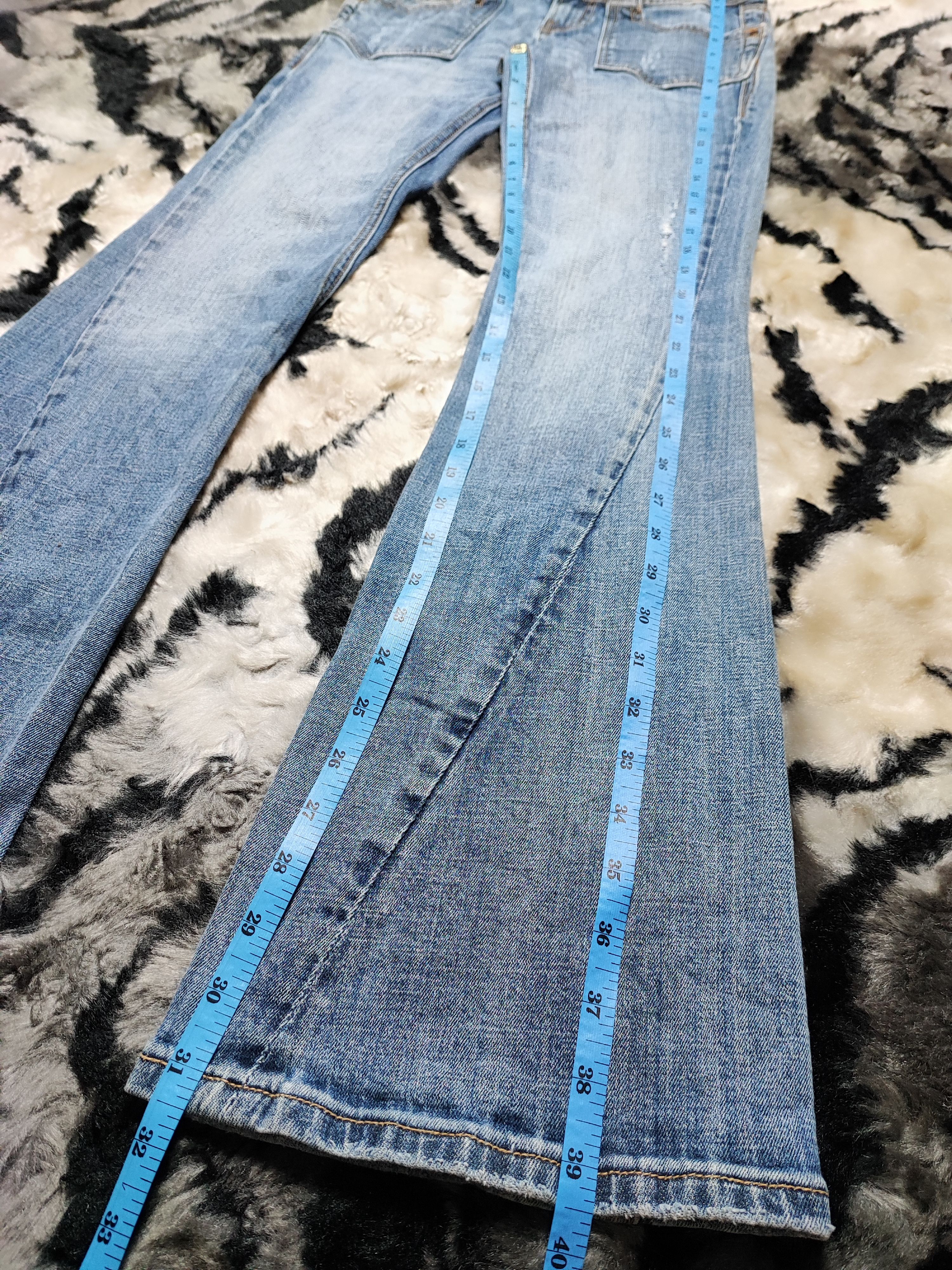 Hysteric Glamour Flare Denim Japan Size 28" / US 6 / IT 42 - 19 Thumbnail
