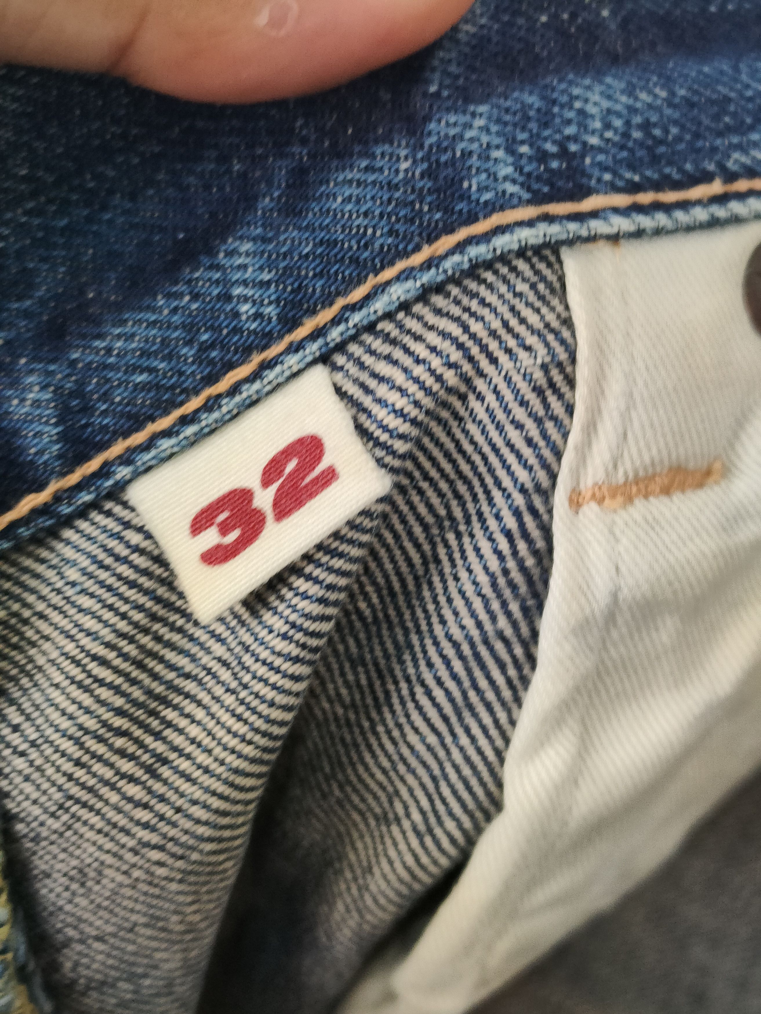 Blue Blue Japan Vintage Blue Blue Japan Indigo Selvedge Denim Pant Size US 32 / EU 48 - 10 Thumbnail