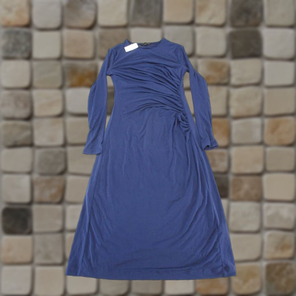 VINTAGE Banana Republic Dress Womens XS Blue New