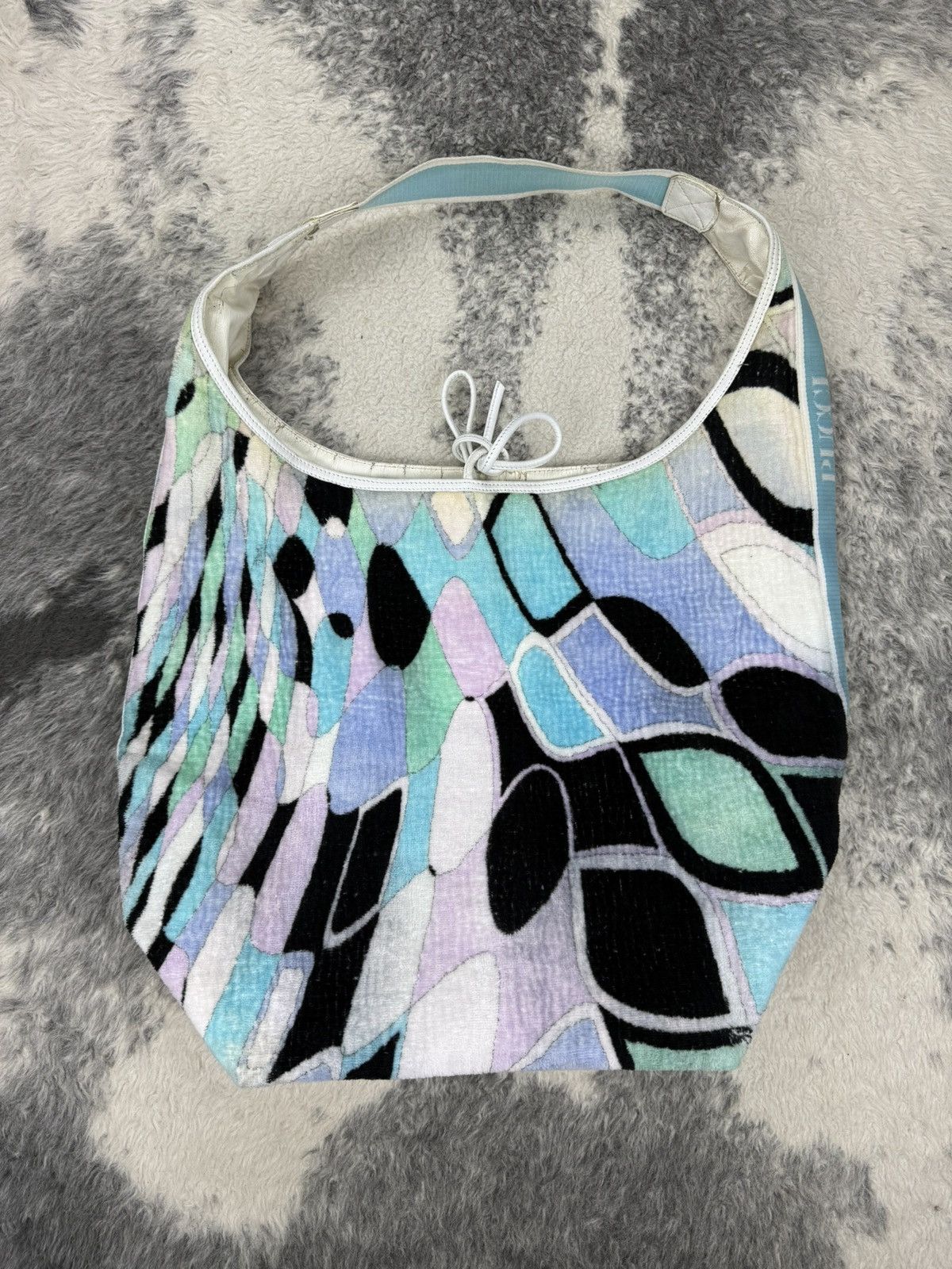 Emilio Pucci ‼️ARCHIVED‼️90s EMILIO PUCCI Iconic Extra Large Hobo/Tote Bag Size ONE SIZE - 2 Thumbnail