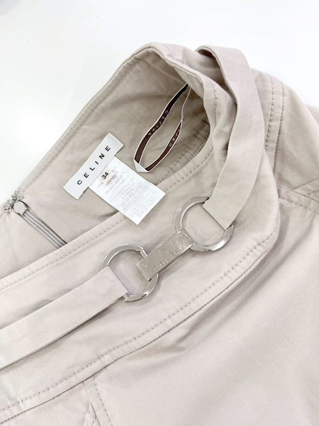 Celine Vintage Celine Belt Skirt Size 26" / US 2 / IT 38 - 5 Thumbnail