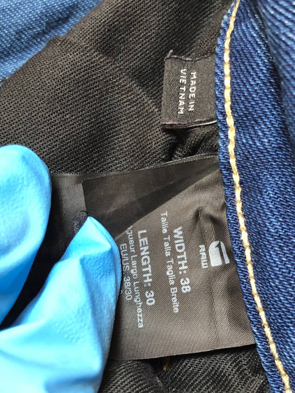G-Star jeans blue Y2K vintage G-Star Raw 3D Slim streetwear Size US 38 / EU 54 - 3 Thumbnail