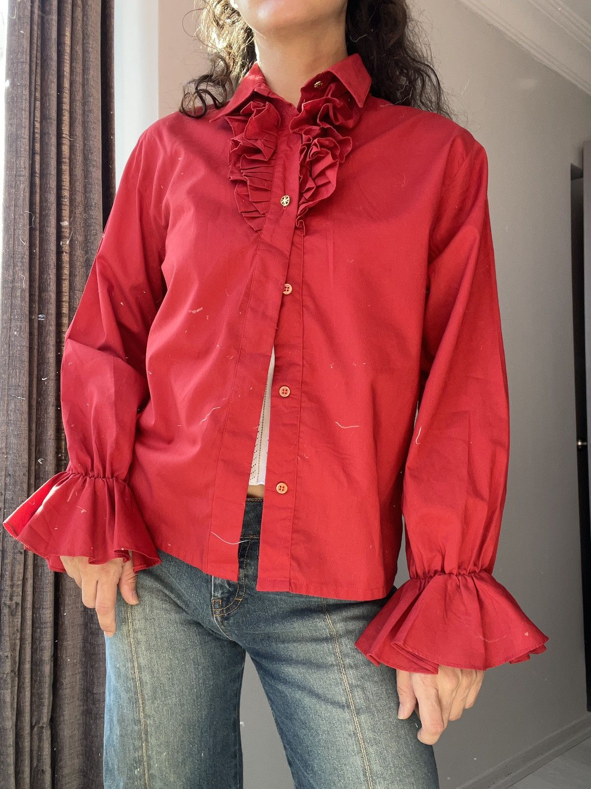 Vintage Vintage shirt Size L / US 10 / IT 46 - 1 Thumbnail
