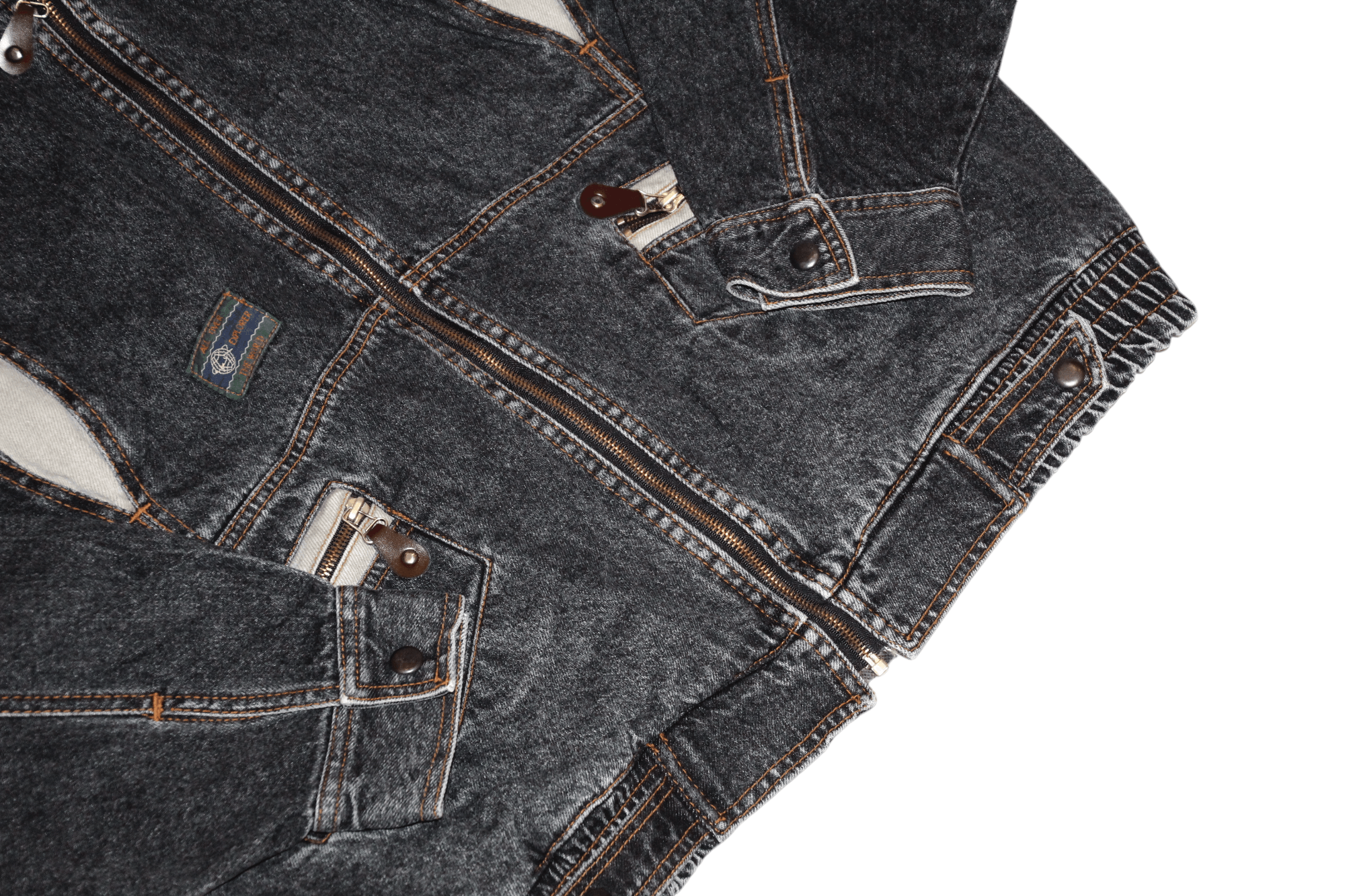 Streetwear Vintage VEY'S - 777 Utility Work Baggy Denim