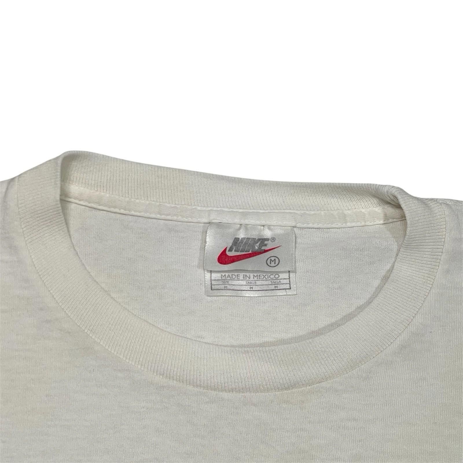 Nike Y2K Nike Spell Out White TShirt Mexico White Tag Medium Size US M / EU 48-50 / 2 - 4 Thumbnail