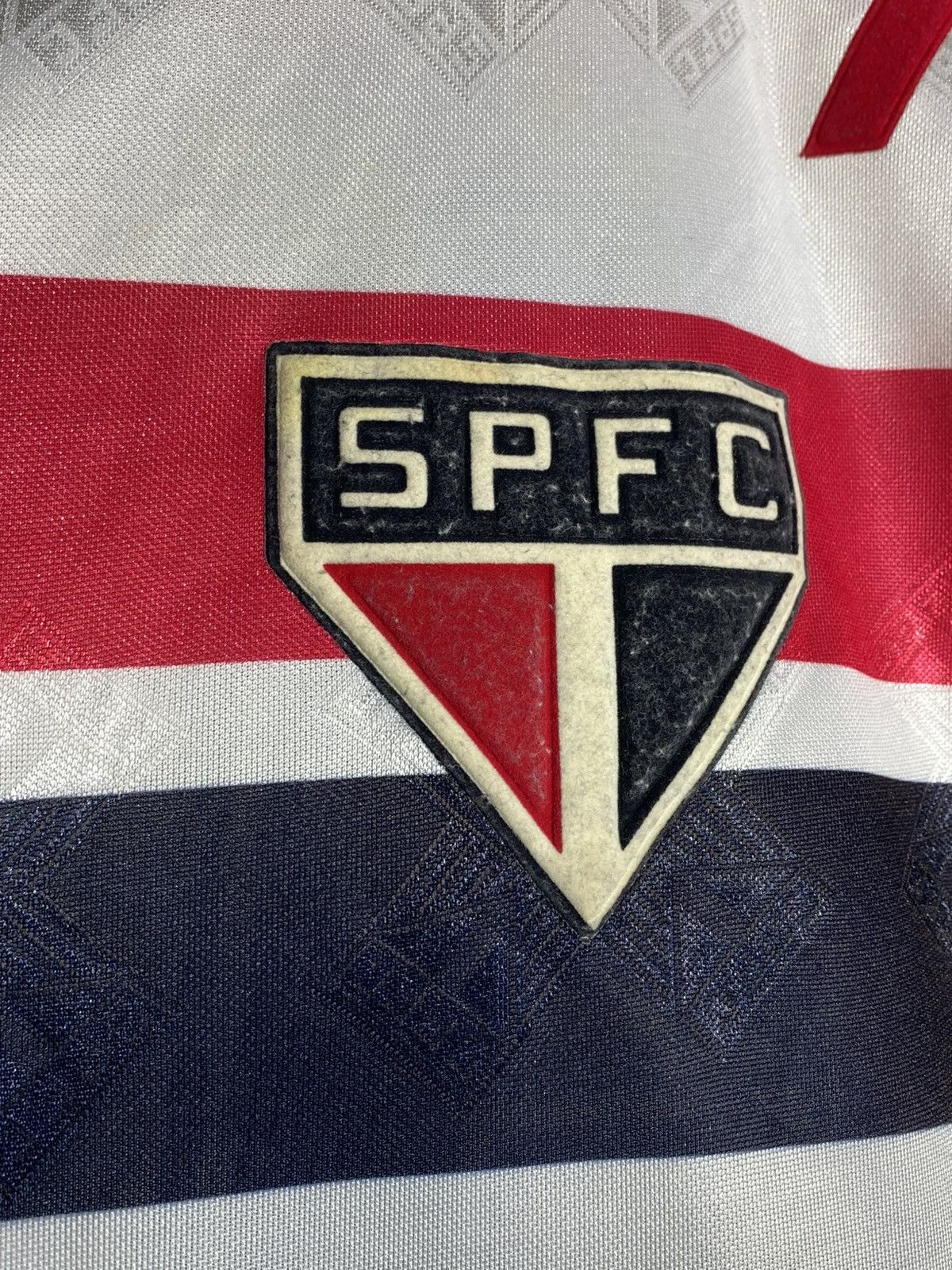 Penalty Vintage Penalty Sao Paulo 1993 Home Football Shirt Jersey Size US XL / EU 56 / 4 - 5 Thumbnail