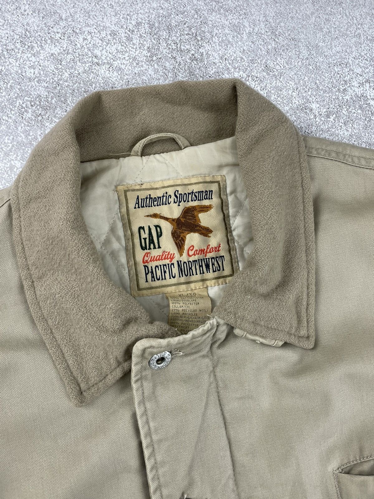 Gap × Vintage Vintage GAP Very Rare Workwear Jacket Detroit Size US XL / EU 56 / 4 - 6 Thumbnail