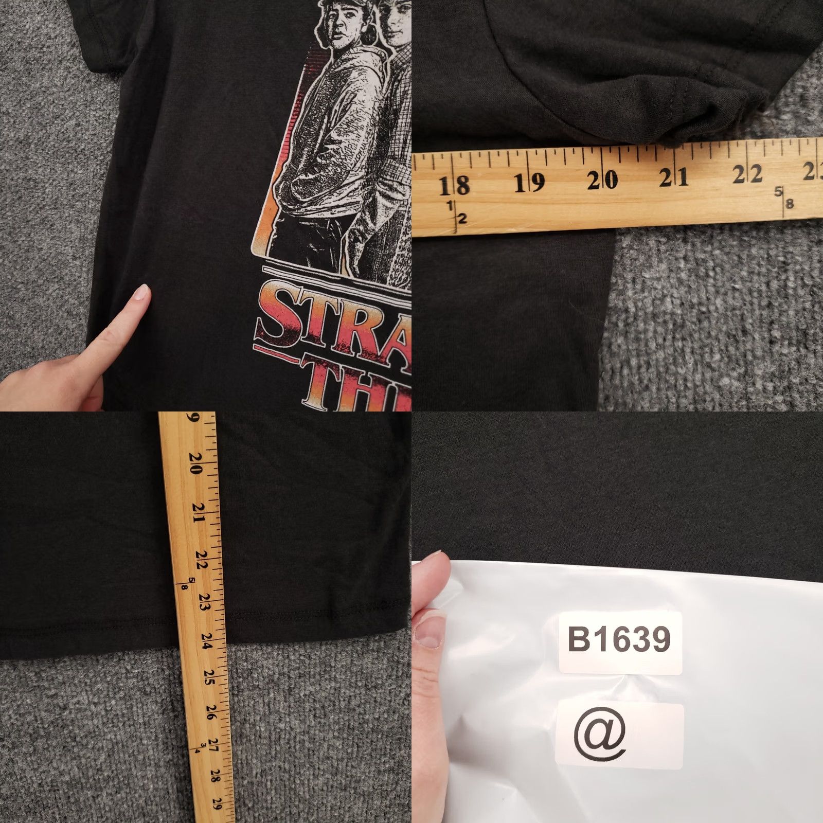 Etro Stranger Things T Shirt Mens Small Gray NEW Short Sleeve Graphic Retro Netflix Size US S / EU 44-46 / 1 - 8 Thumbnail