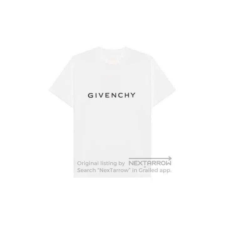 Givenchy Givenchy FW22 Letter Print Crew Neck T-Shirt. Size US XS / EU 42 / 0 - 1 Thumbnail