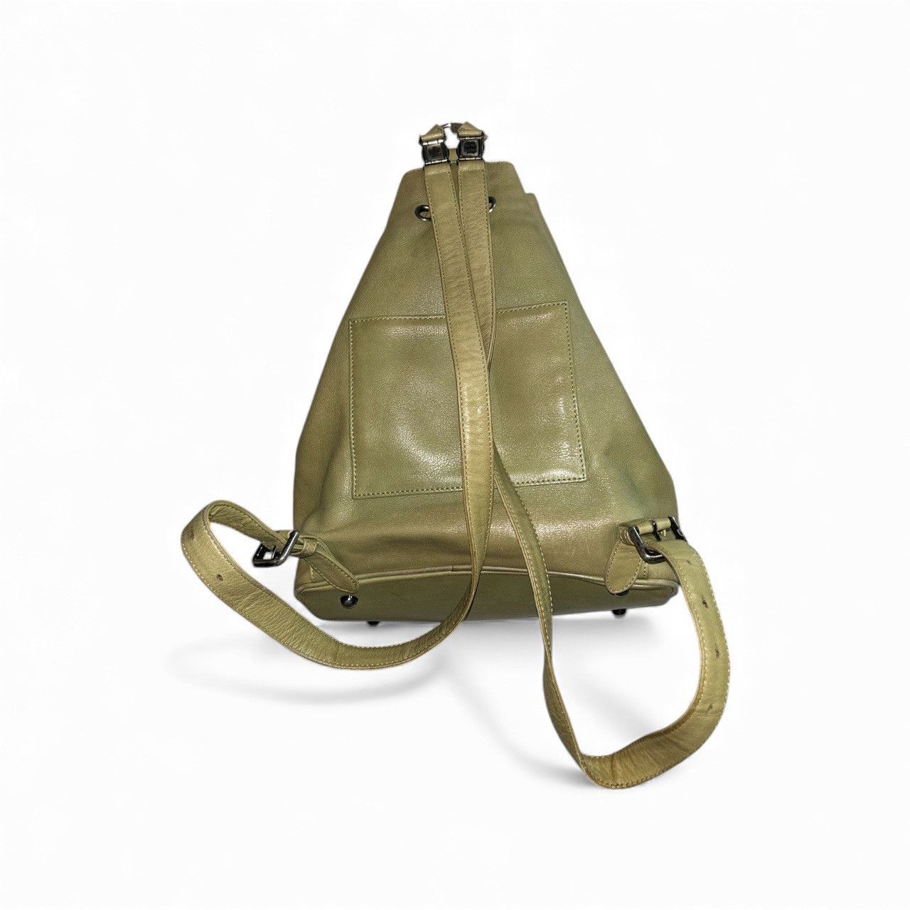 Jean Paul Gaultier Leather Drawstring Backpack Size ONE SIZE - 3 Thumbnail