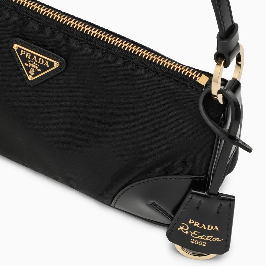 Prada o1d2blof0924 Size : OS / Shoulder Bag With Logo In Black Size ONE SIZE - 5 Thumbnail