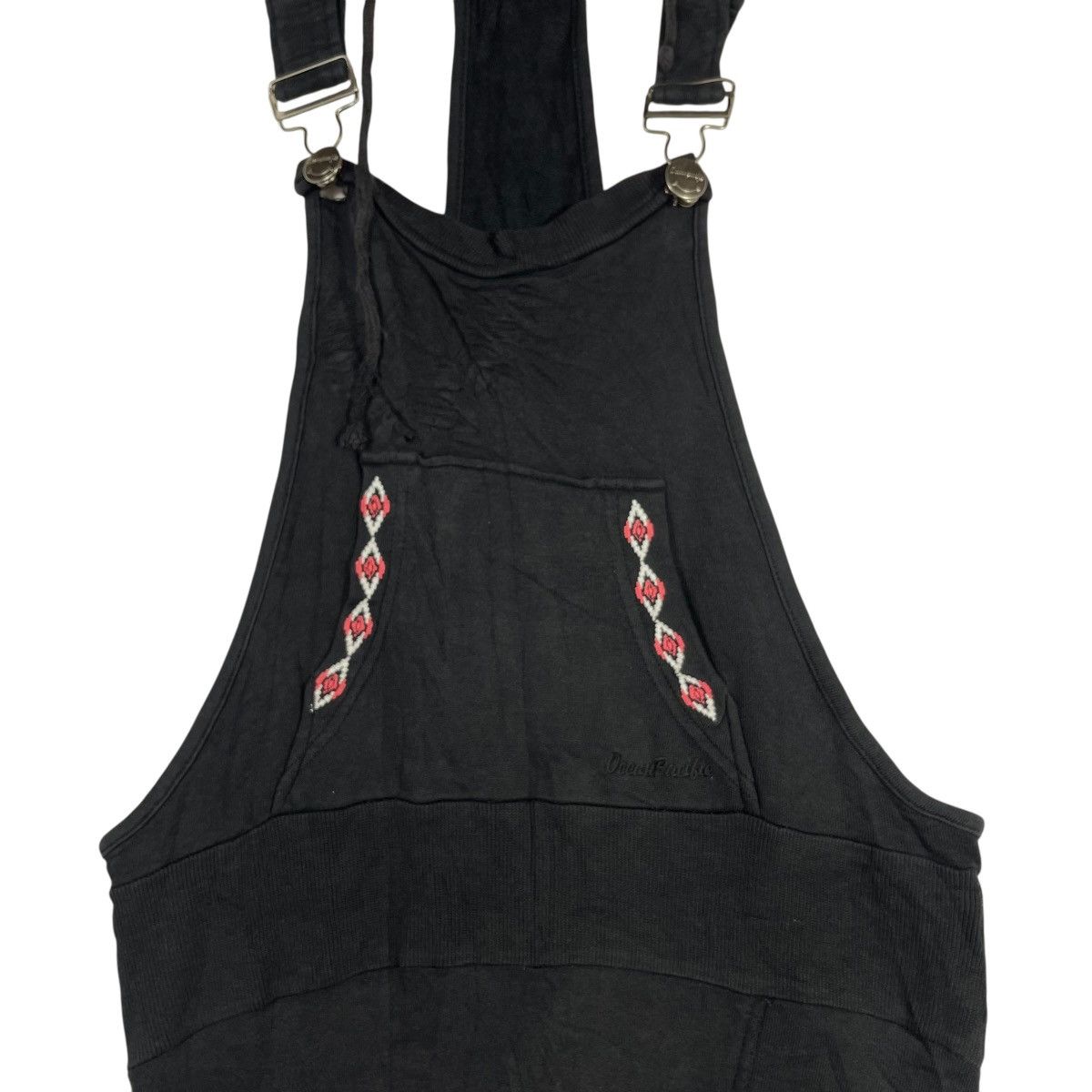 Ocean Pacific Ocean Pacific OP Sunwear Hooded Overall Dress Black Tribal Size 32" / US 10 / IT 46 - 5 Thumbnail