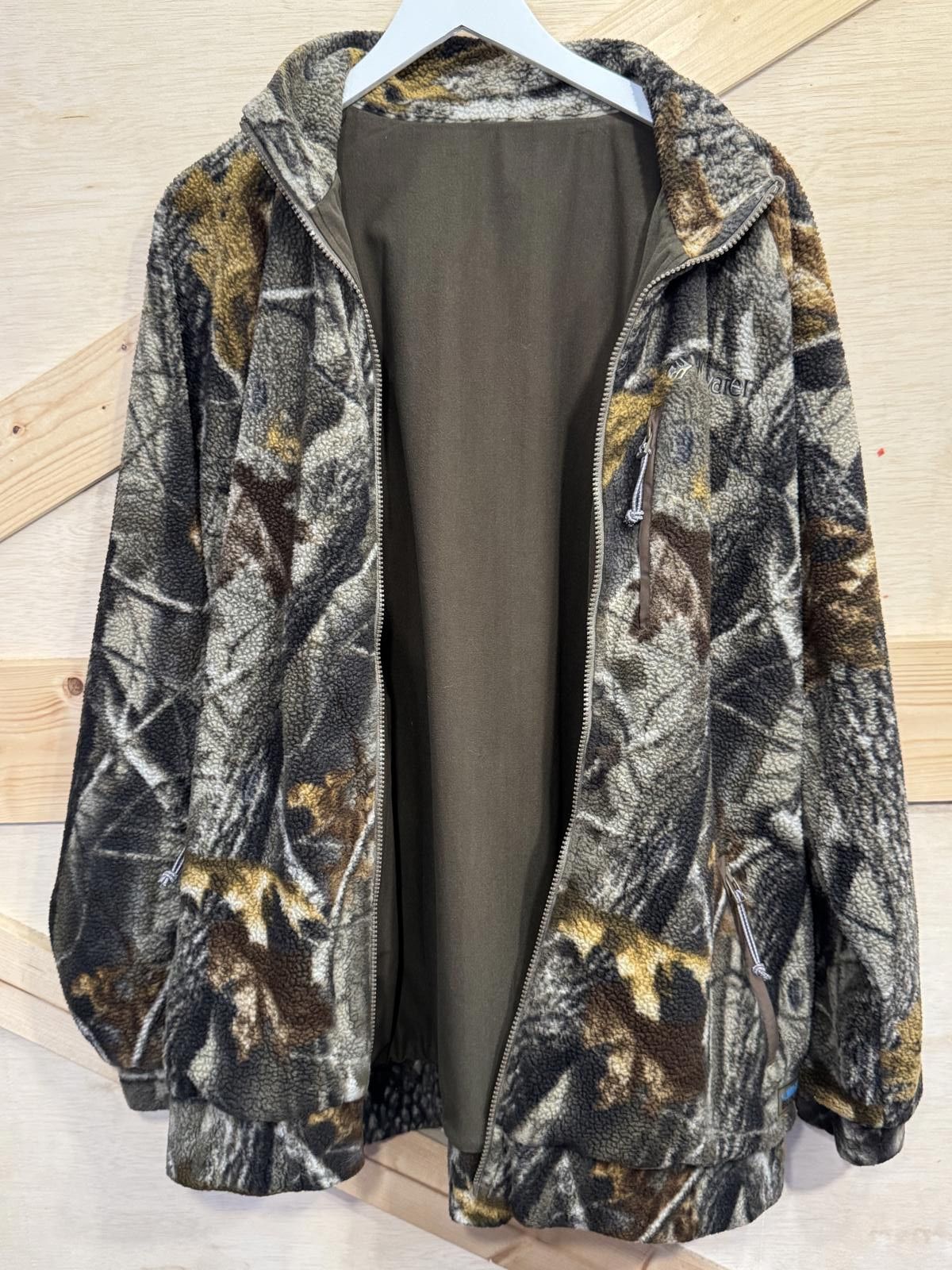 Designer Whitewater Scent Wind Blocker Fleece Camo Jacket Reversible Size US XL / EU 56 / 4 - 3 Thumbnail