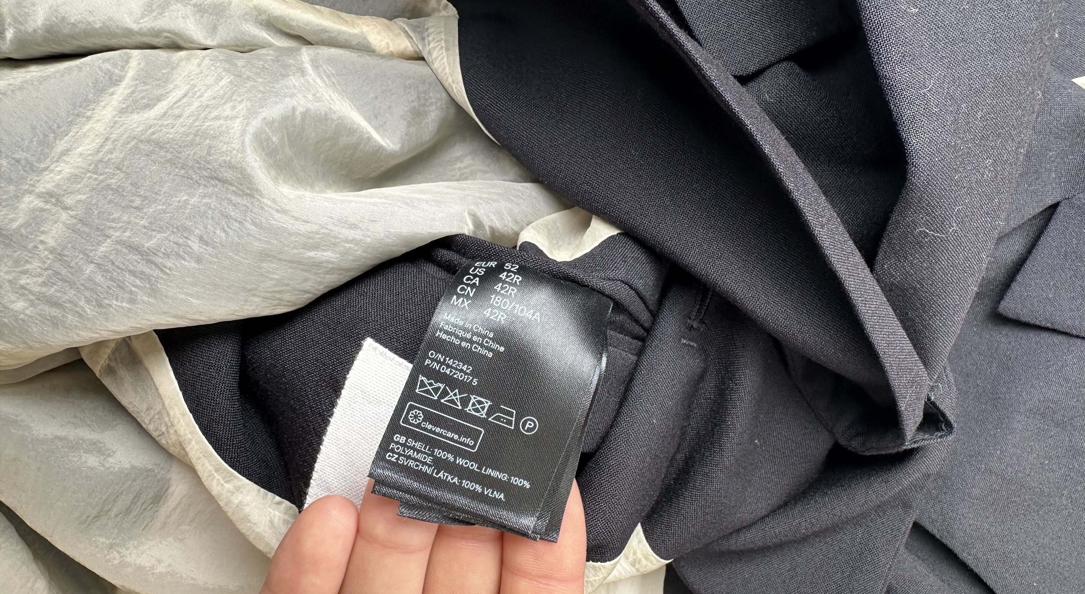 Designer × H&M H&M Studio S/S 2017 wool blazer jacket Size 50R - 6 Thumbnail