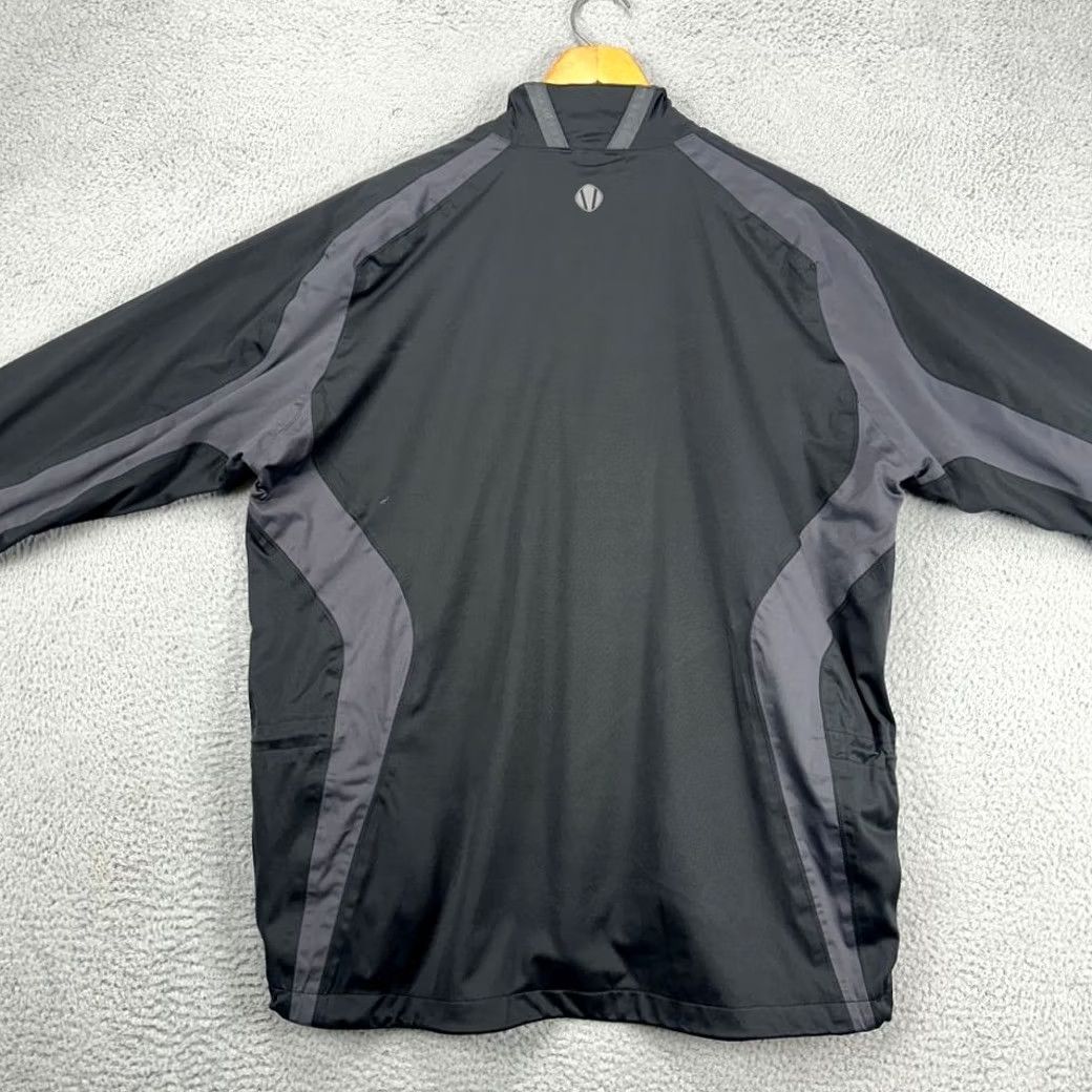 Vintage Sunice Tornado Pullover Jacket Mens XL Black Grey 1/4 Zip Outdoor Breathable Polyester Mock Neck Jacket Size US XL / EU 56 / 4 - 3 Thumbnail