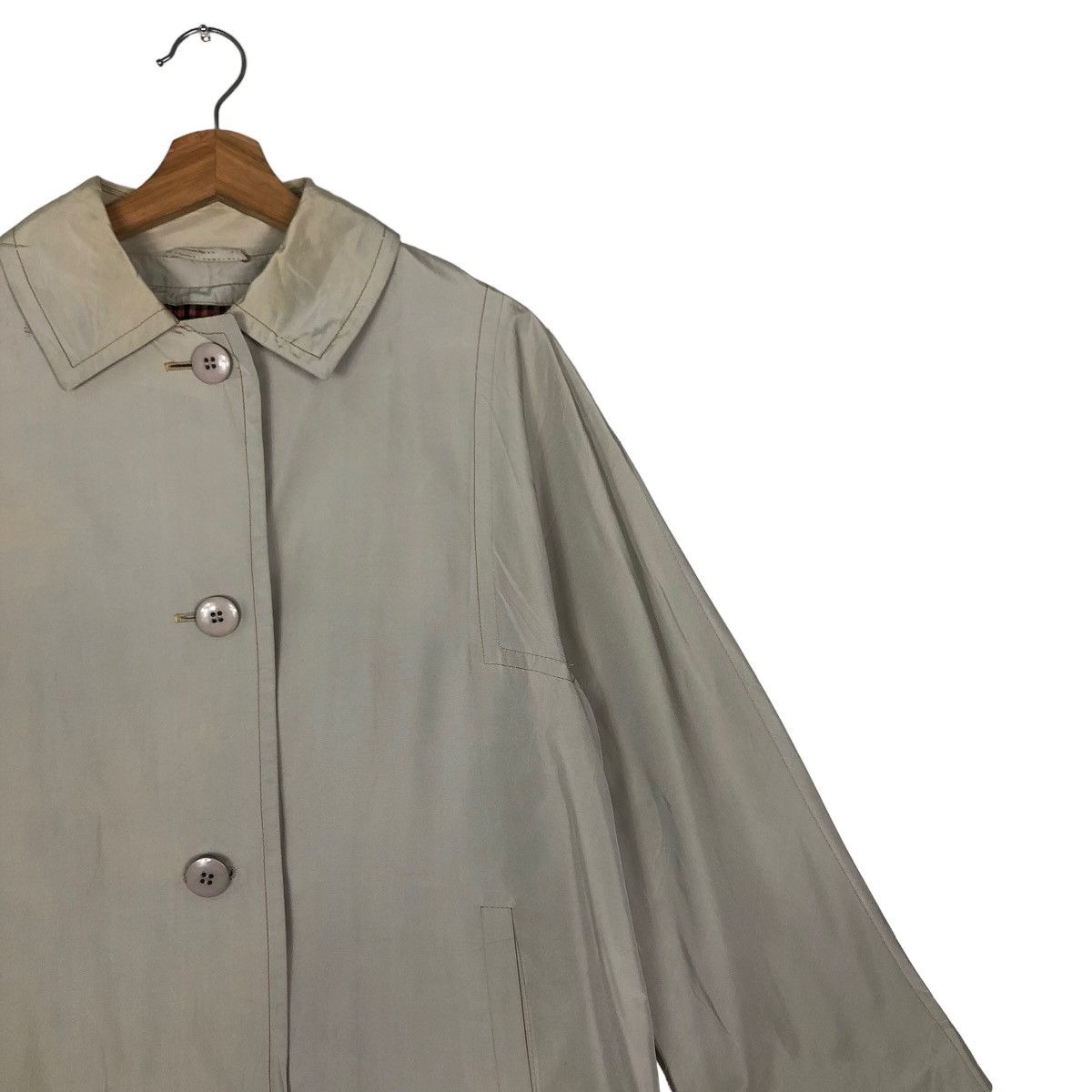 Herno 🔥Vintage Long Fly Coats Jacket Herno Italy Tartan Lining Size US M / EU 48-50 / 2 - 7 Thumbnail