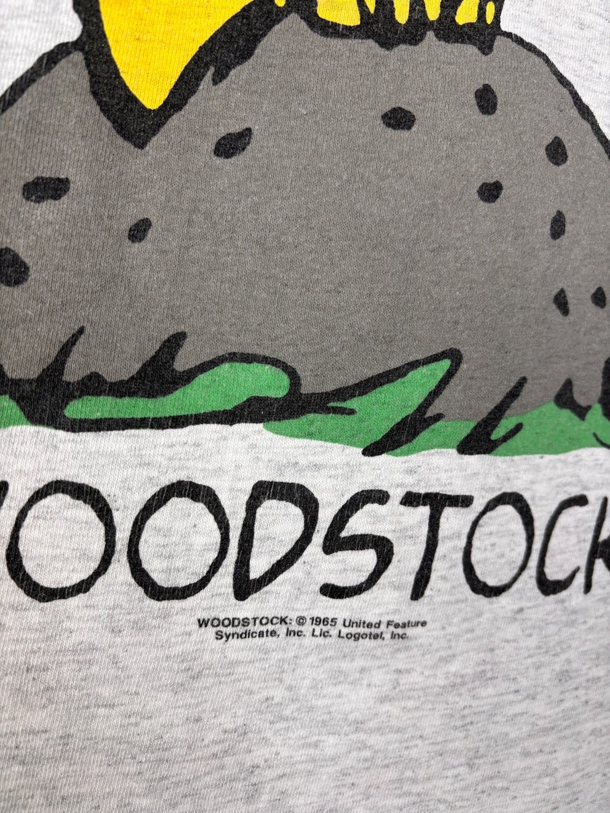 Delta Vintage Woodstock 1969 Peanuts T-shirt Single Stitch USA Size US XL / EU 56 / 4 - 9 Thumbnail