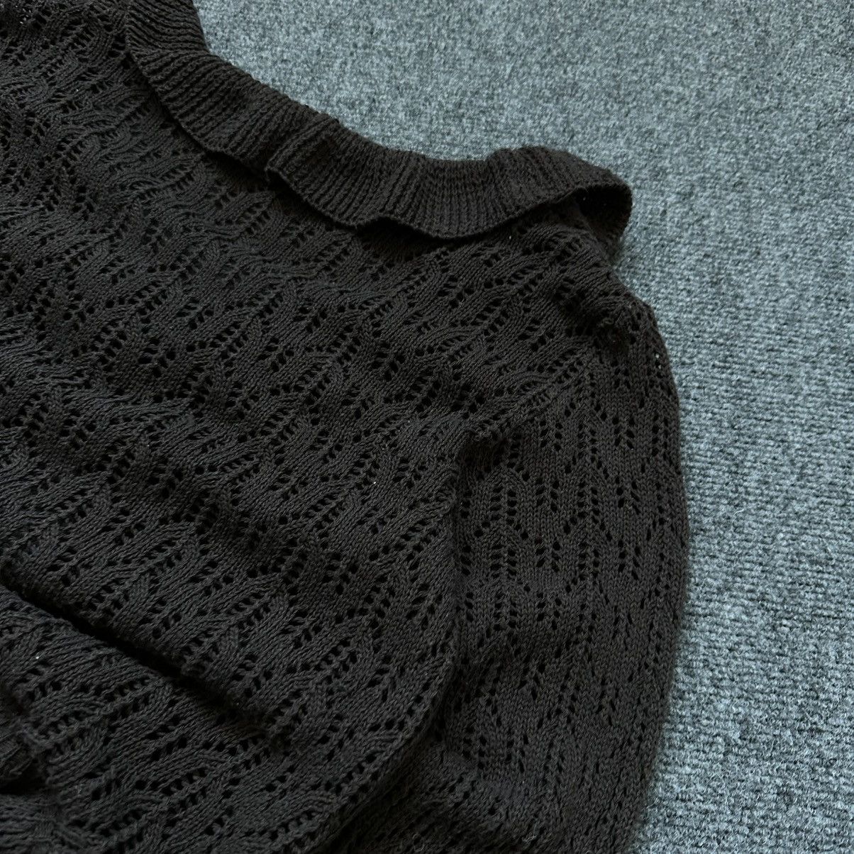 If Six Was Nine VTG Knit Japan Biaggini Cardigan Long-sleeve T-shirts Grunge Size S / US 4 / IT 40 - 11 Thumbnail