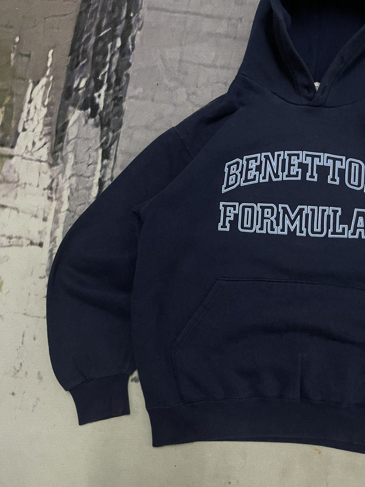 United Colors Of Benetton 90s UNITED COLORS OF BENETTON FORMULA 1 PROMO HOODIE Size US M / EU 48-50 / 2 - 3 Thumbnail