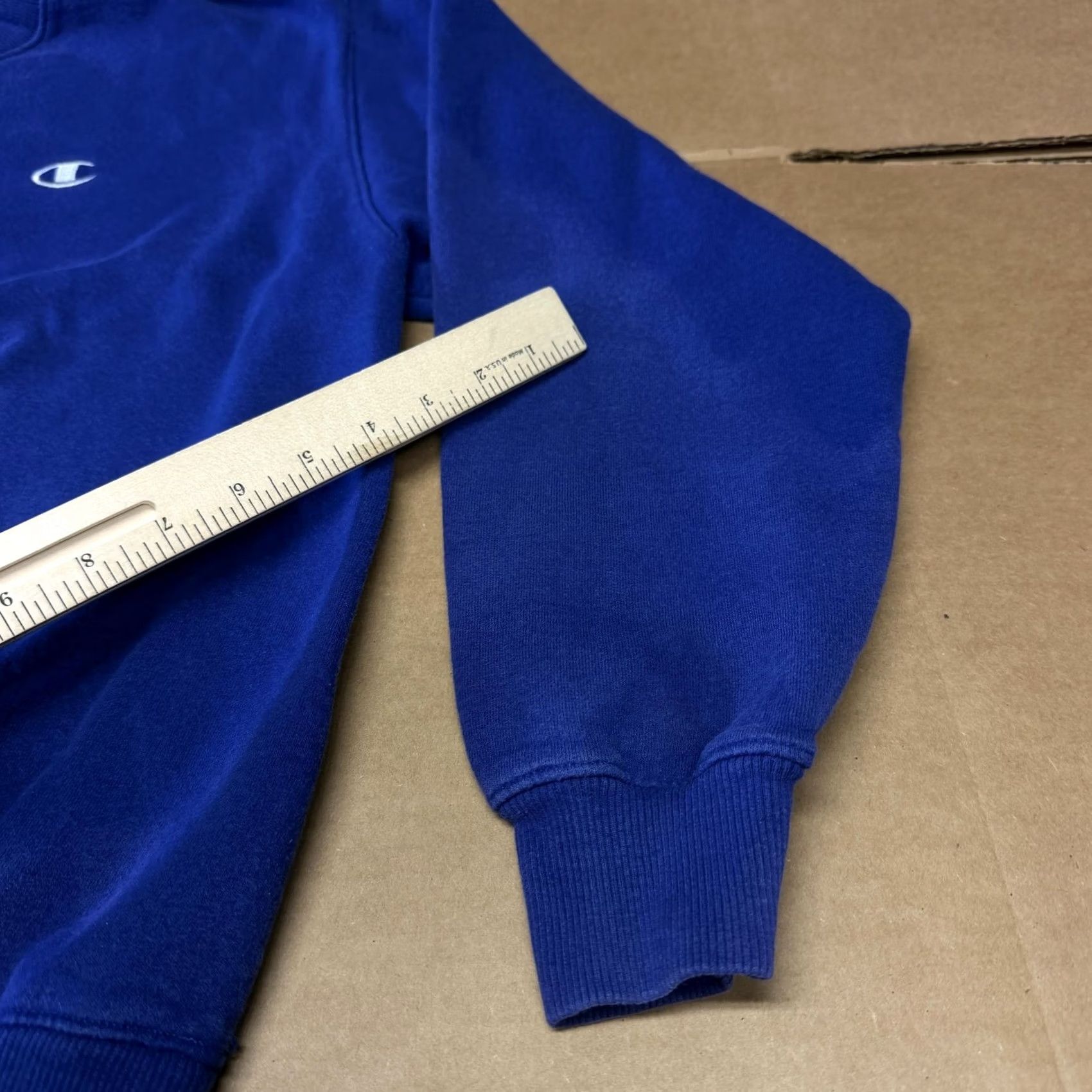 Champion Champion Sweatshirt Mens Medium Blue Crewneck Pullover Fleece Embroidered C Size US M / EU 48-50 / 2 - 3 Thumbnail