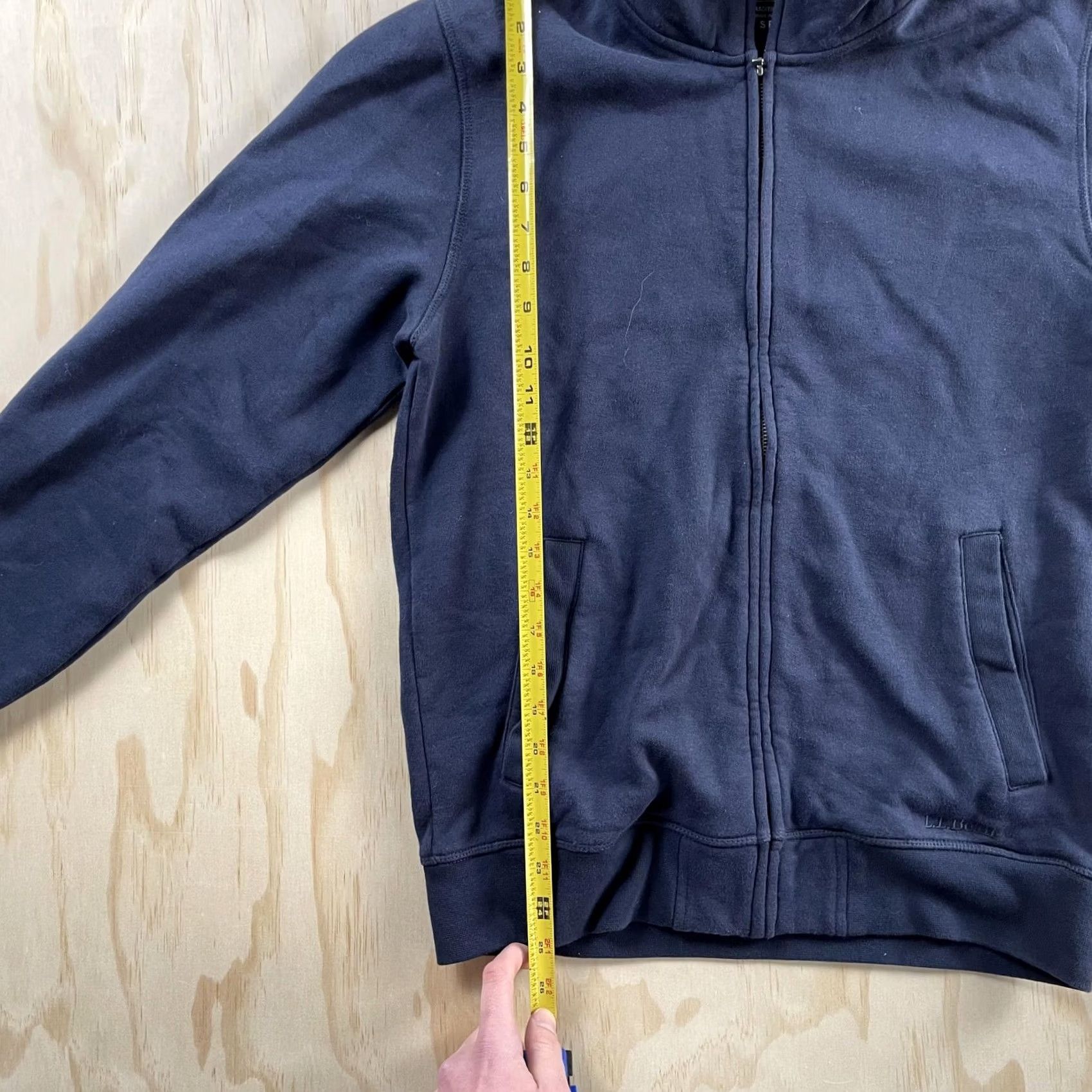 Vintage L.L. Bean Sweatshirt Mens Small Blue Fleece Full Zip Mock Neck Classic Size US S / EU 44-46 / 1 - 3 Thumbnail