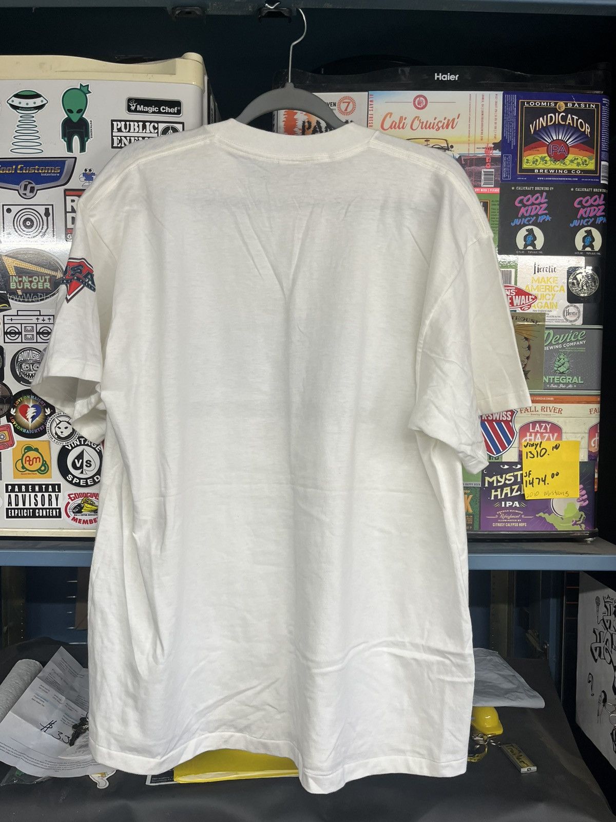 Nike Vintage 90s Nike Track & Field Made In USA Tee Size US L / EU 52-54 / 3 - 4 Thumbnail