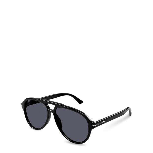 Gucci Aviator Logo Sunglasses Size ONE SIZE - 3 Thumbnail