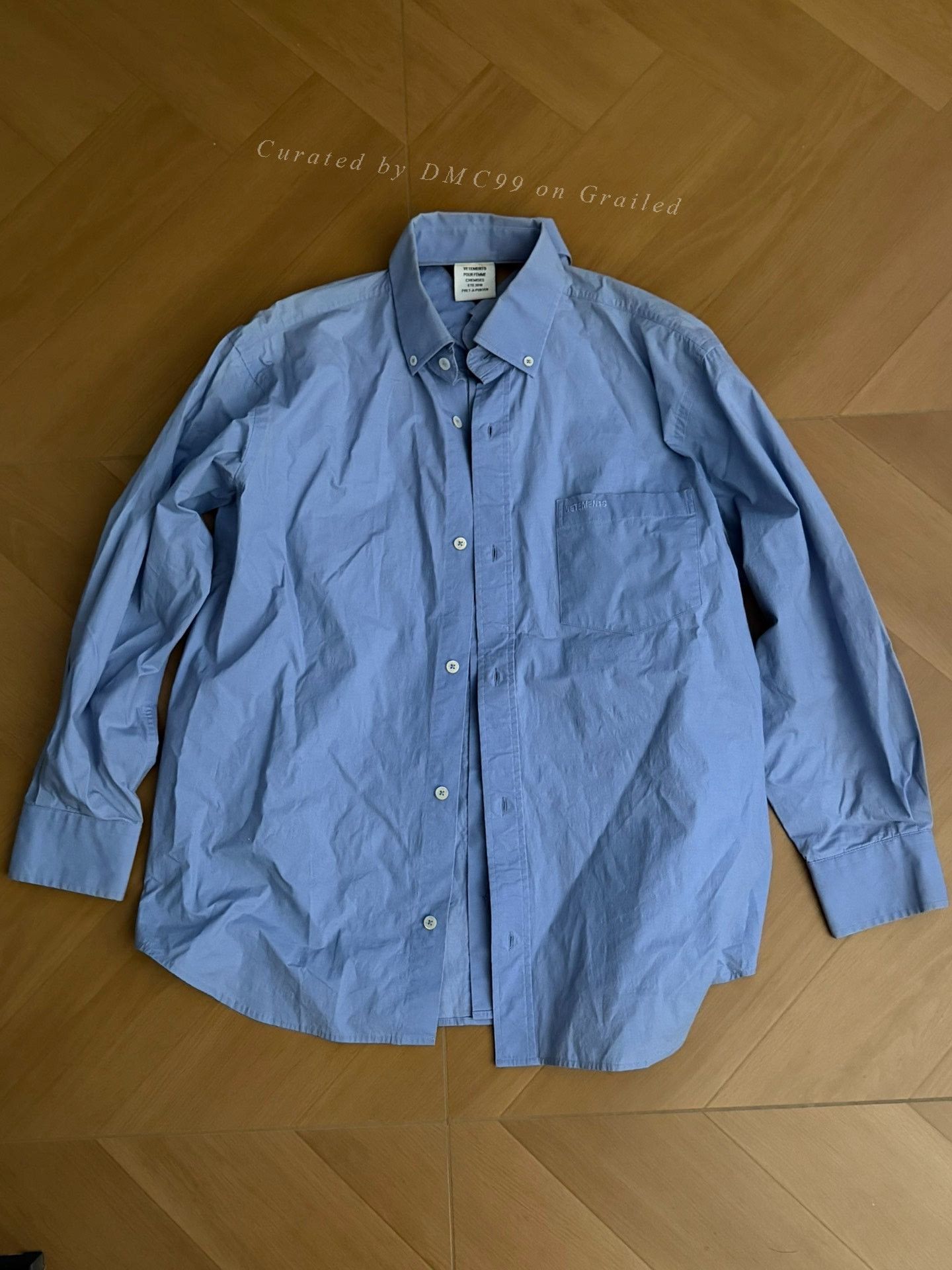 Vetements Vetements 18ss Reversible Double Side Shirt Size XS / US 0-2 / IT 36-38 - 1 Thumbnail
