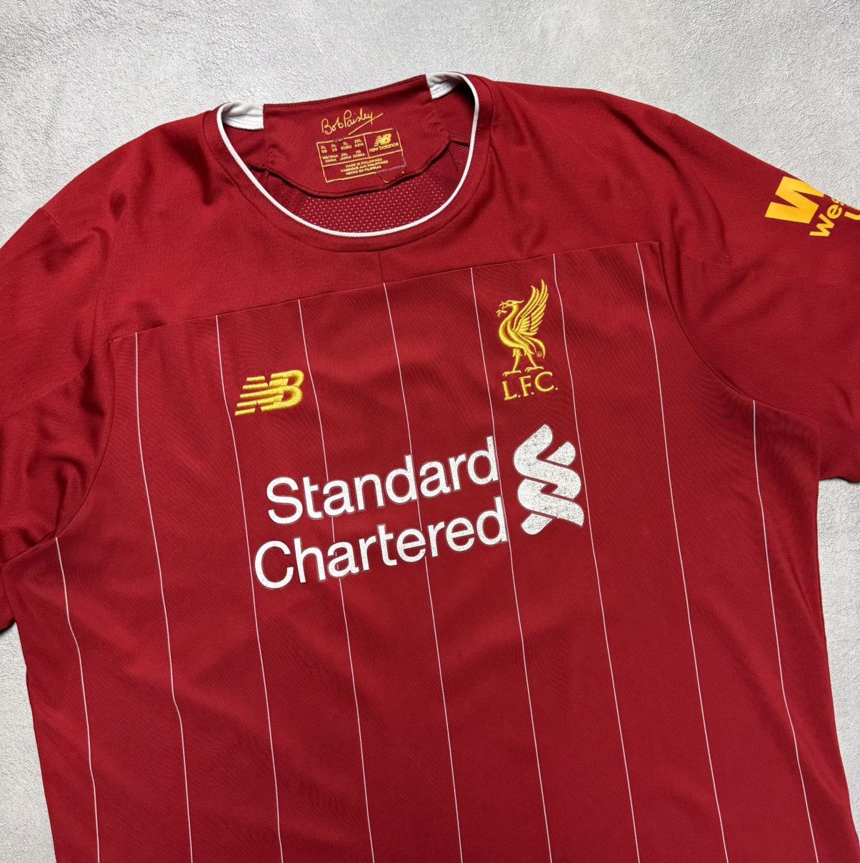 New Balance Liverpool 2019 2020 Home Shirt Soccer Jersey New Balance Size US XL / EU 56 / 4 - 3 Thumbnail
