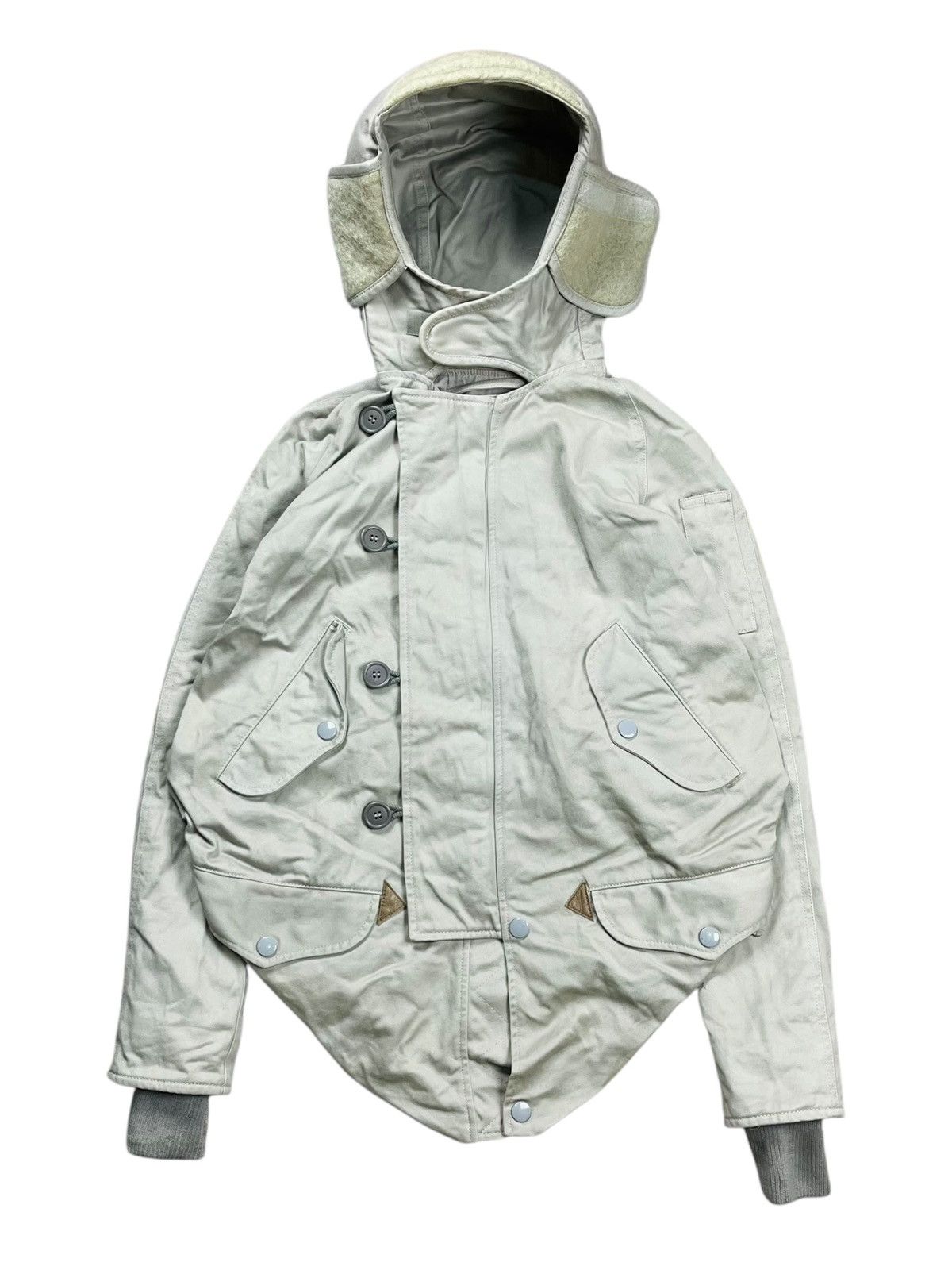 Maison MIHARA YASUHIRO Mihara Yasuhiro - Apocalypse Style Masked Cyber Jacket Size US S / EU 44-46 / 1 - 5 Thumbnail