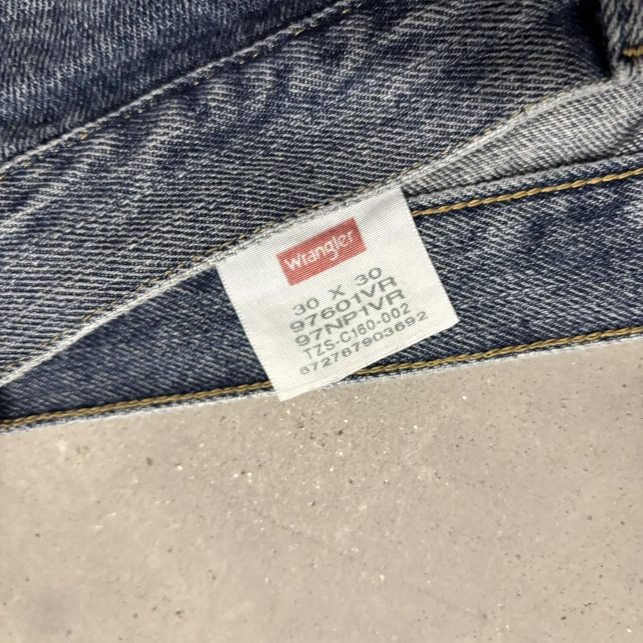 Japanese Brand × Vintage Crazy Vintage Y2K/2000s Grunge Dark Wash Essential Denim Jeans! Size US 29 - 8 Thumbnail