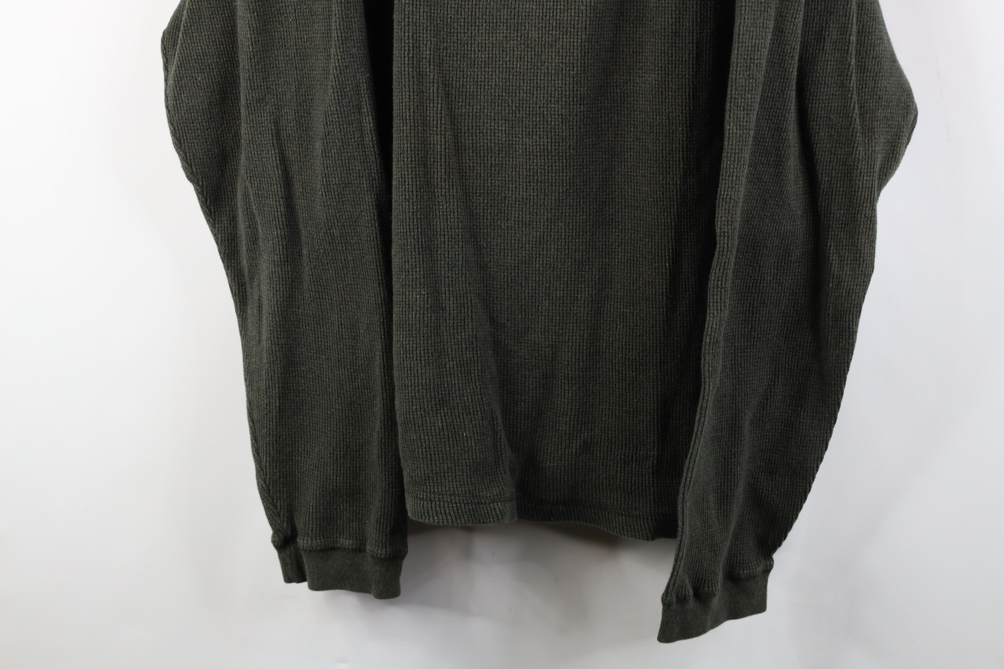 Vintage Vintage 90s Streetwear Knit Long Sleeve Henley T-Shirt Size US XL / EU 56 / 4 - 3 Thumbnail