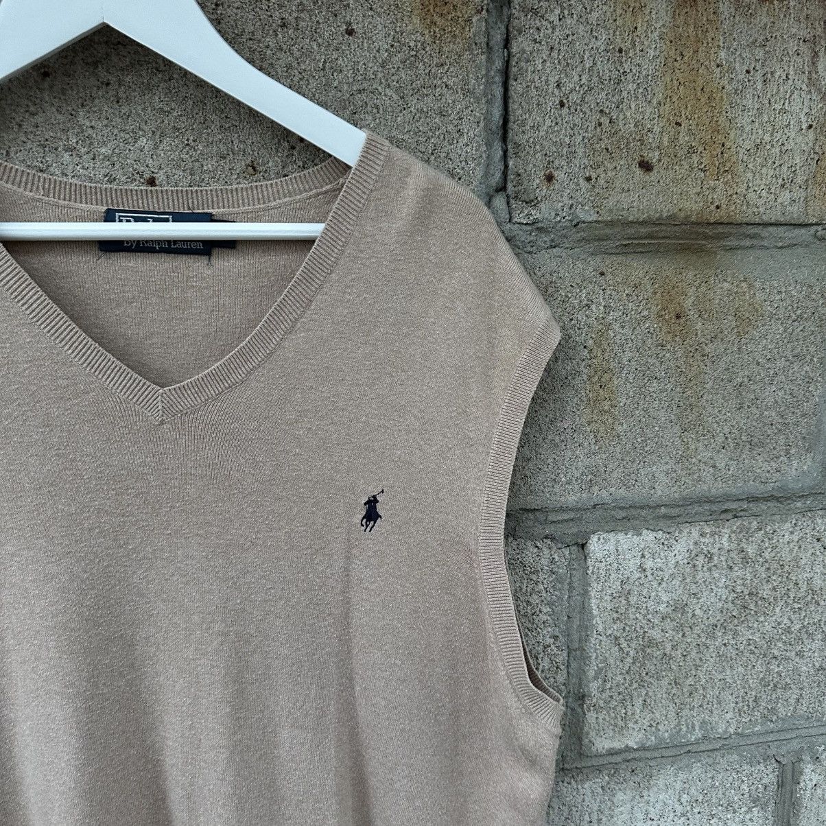 Polo Ralph Lauren Luxury Knit V Neck Vest Polo Ralph Lauren Size XL Y2K 00s Size US XL / EU 56 / 4 - 5 Thumbnail
