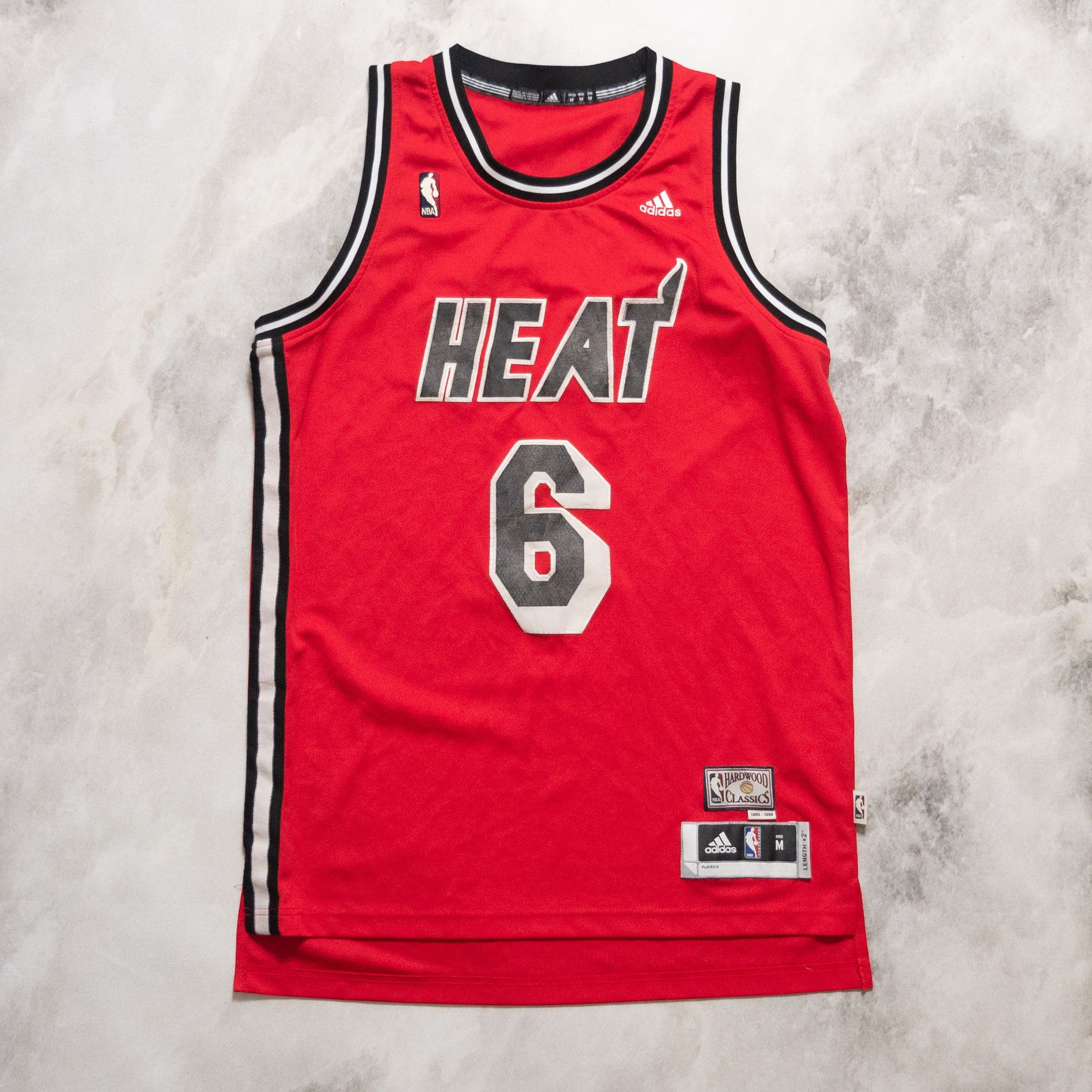 Adidas Adidas x Miami Heat NBA Lebron James Hardwood Jersey Size US M / EU 48-50 / 2 - 1 Thumbnail