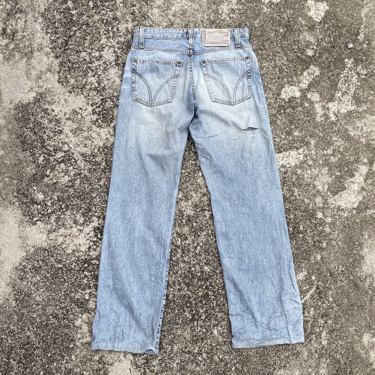 Dolce & Gabbana Vintage Dolce & Gabbana Distressed Denim Jeans Size US 30 / EU 46 - 8 Thumbnail