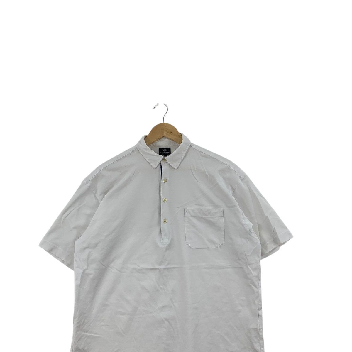 Beams Plus Vintage BEAMS PLUS HEART Collection Baggy Polo Tee Shirt Size L / US 10 / IT 46 - 2 Thumbnail